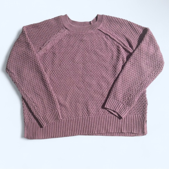 GAP Sweaters - Gap Women’s Size Medium Light purple/pink Knit Sweater